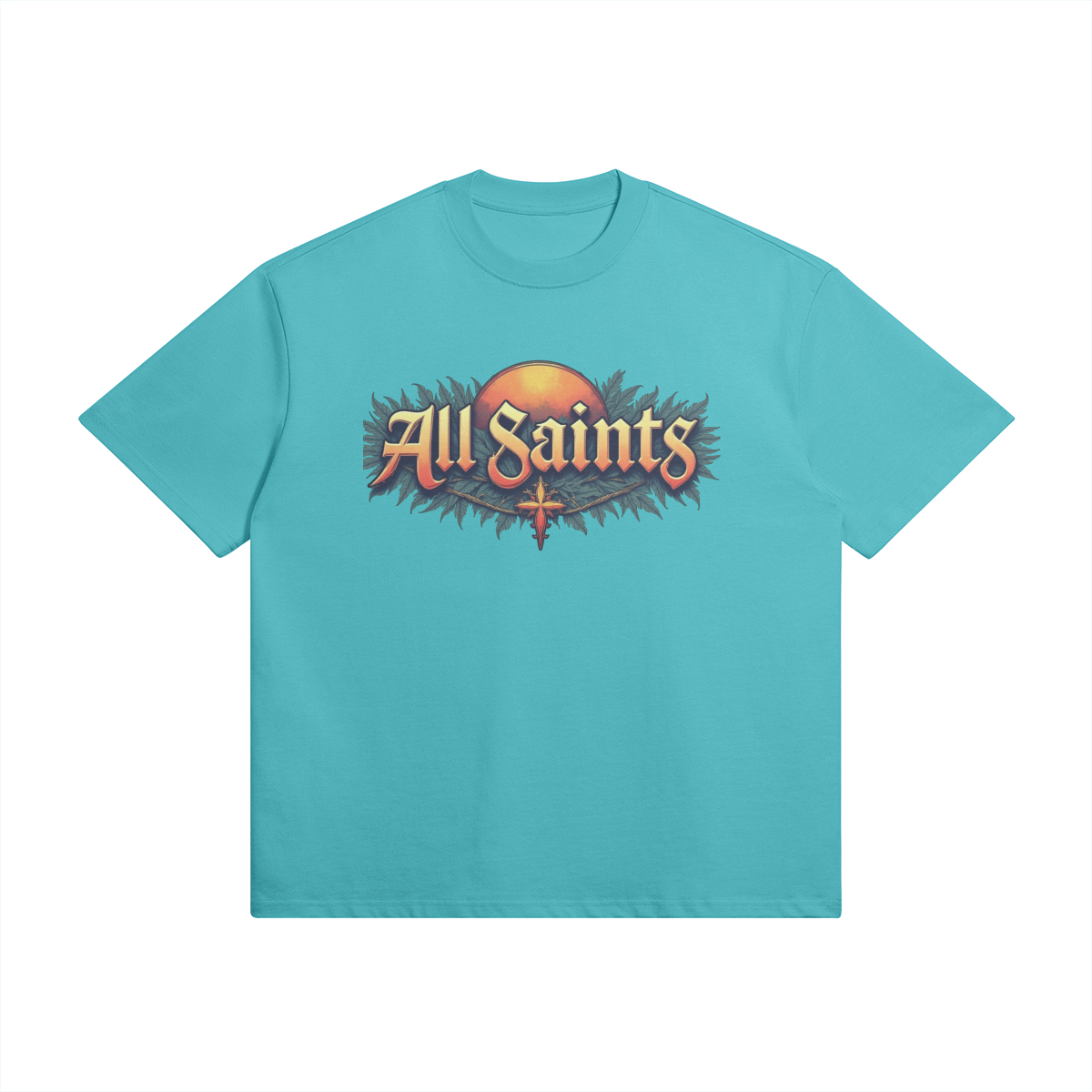 All Saints Unisex Oversized Snow Wash T-shirt