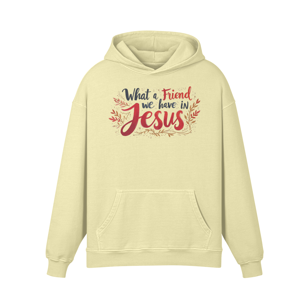 Jesus Unisex Super Heavyweight Oversized Retro Hoodie