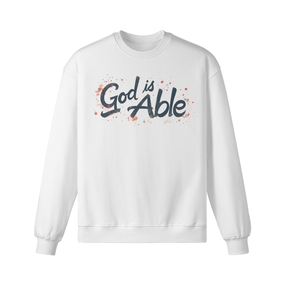 God is Able Unisex Heavyweight Oversized Sweatshirt