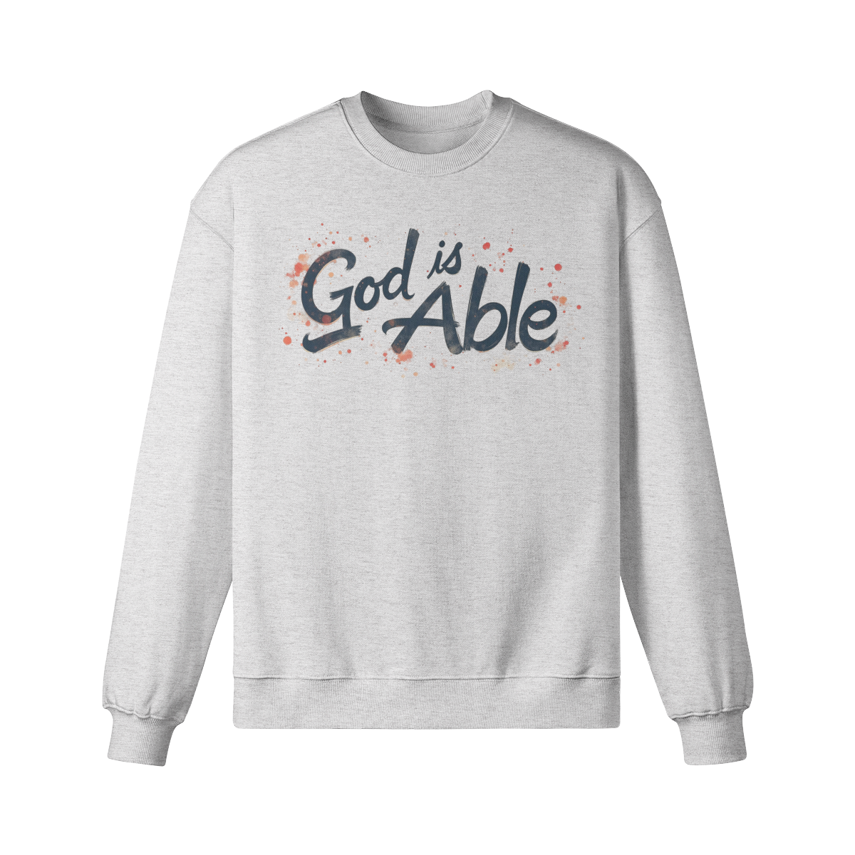 God is Able Unisex Heavyweight Oversized Sweatshirt