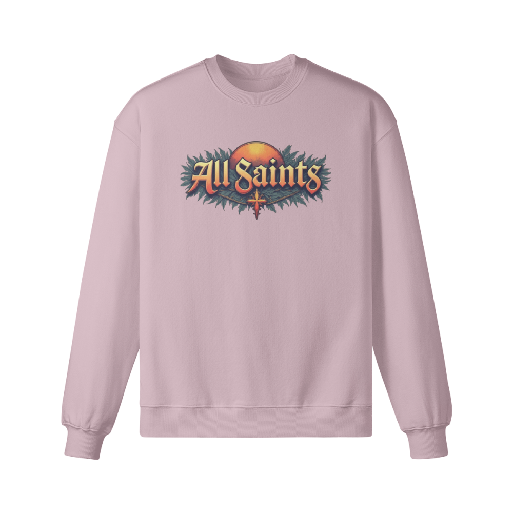 All Saints Unisex Heavyweight Oversized Sweatshirt - Image 5