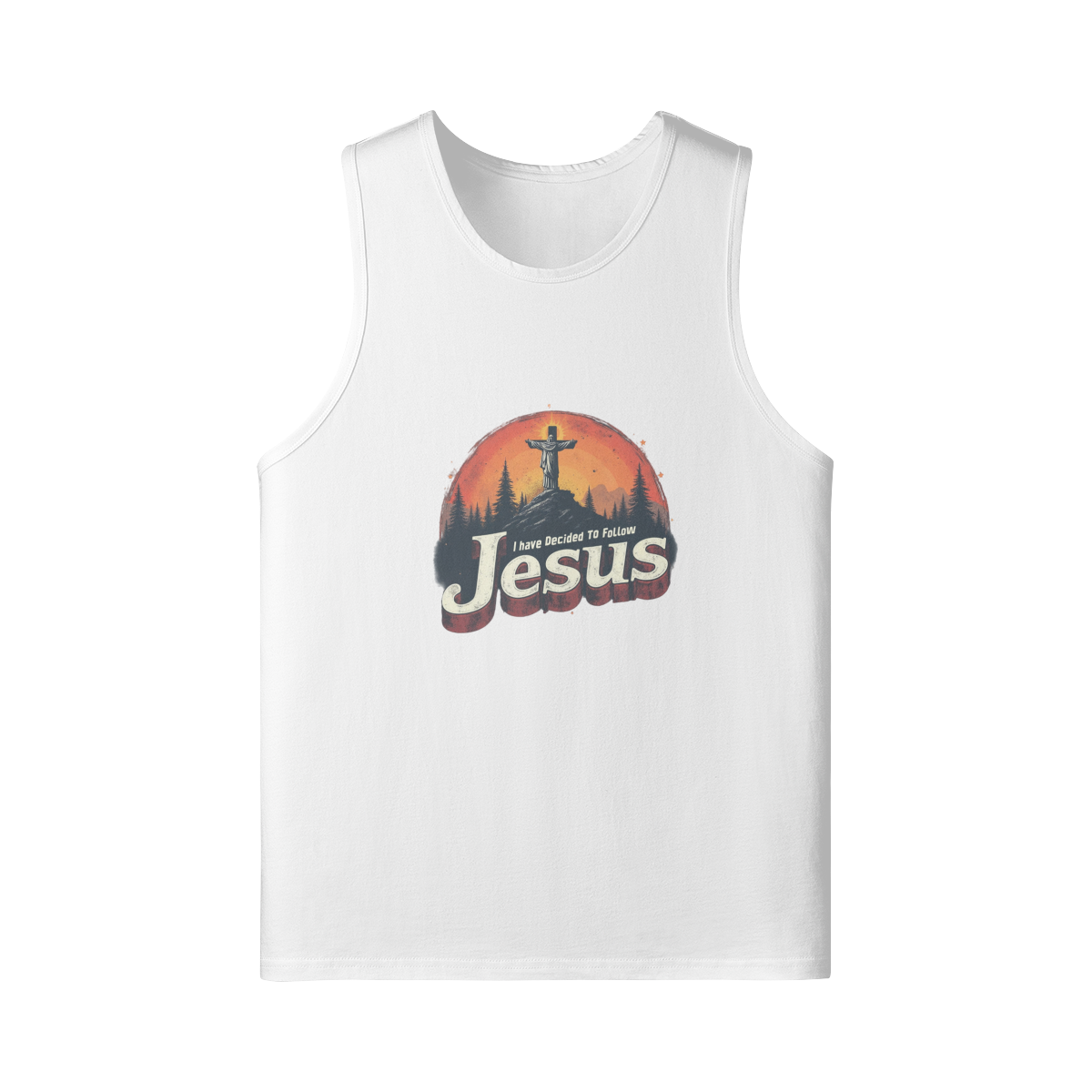 Jesus Unisex Longline Loose Tank