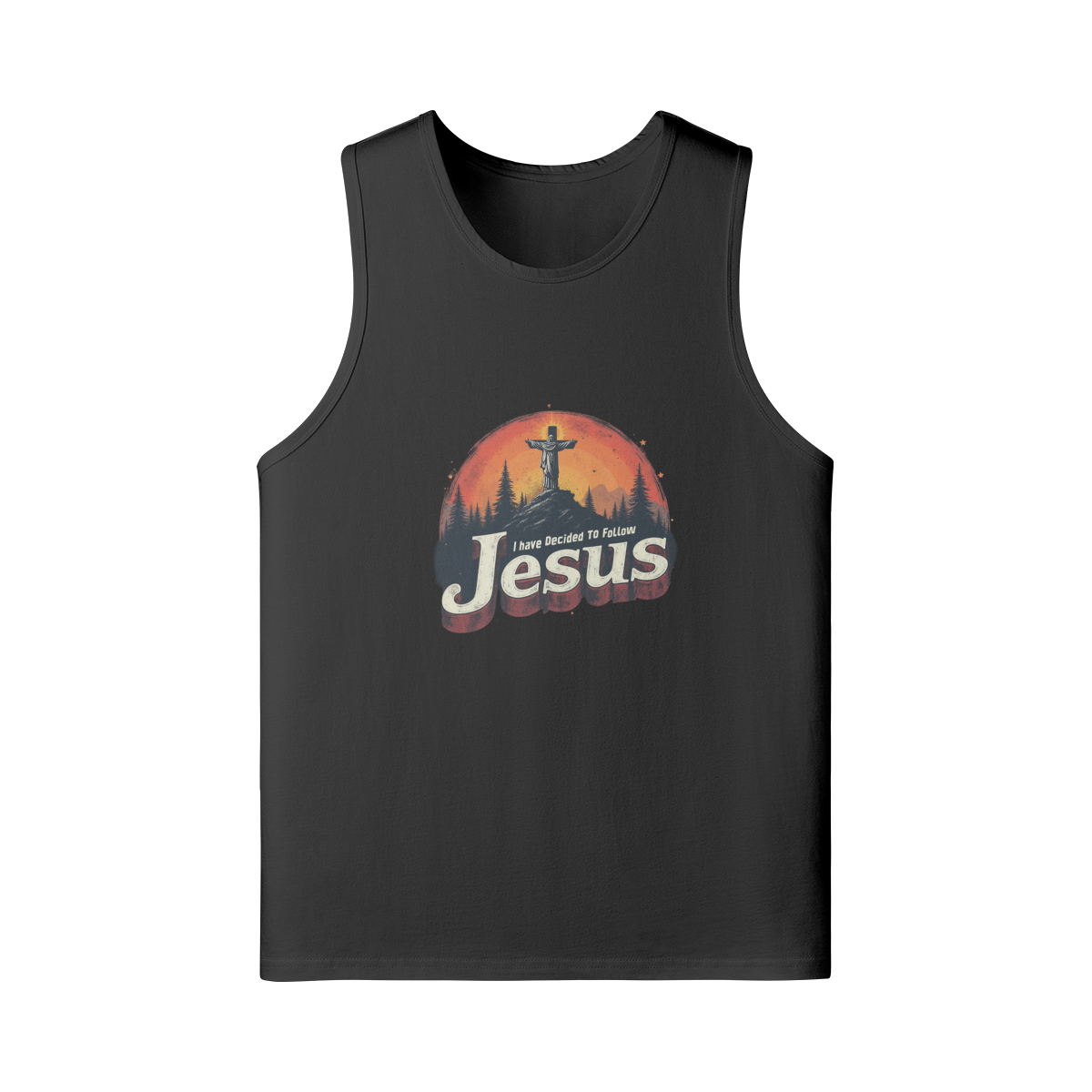 Jesus Unisex Longline Loose Tank