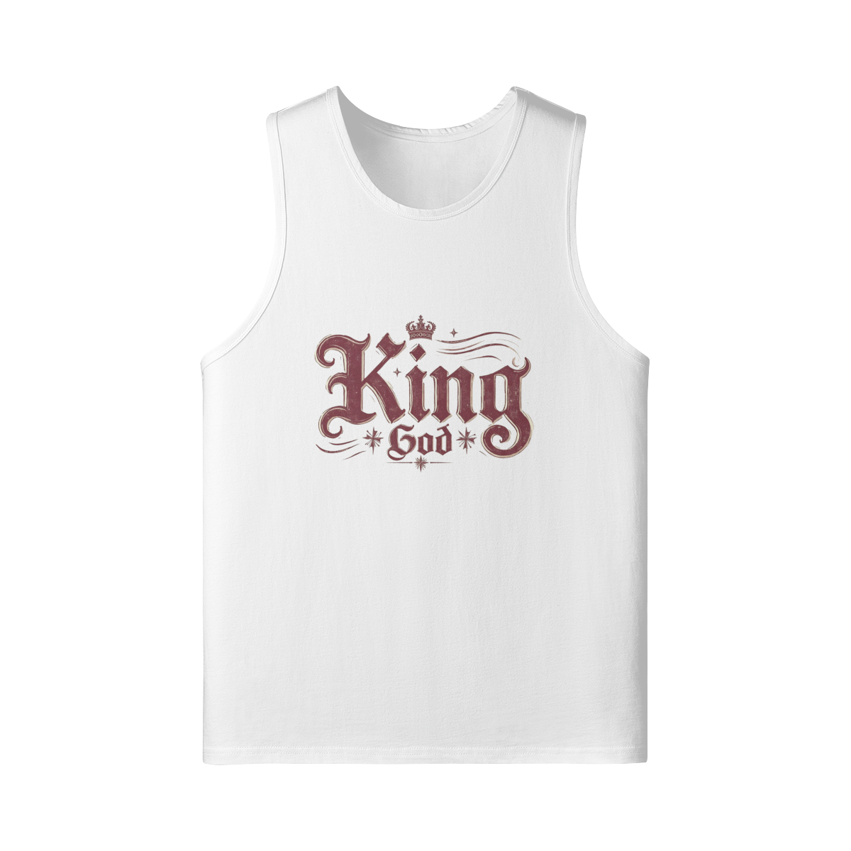 King God Unisex Longline Loose Tank