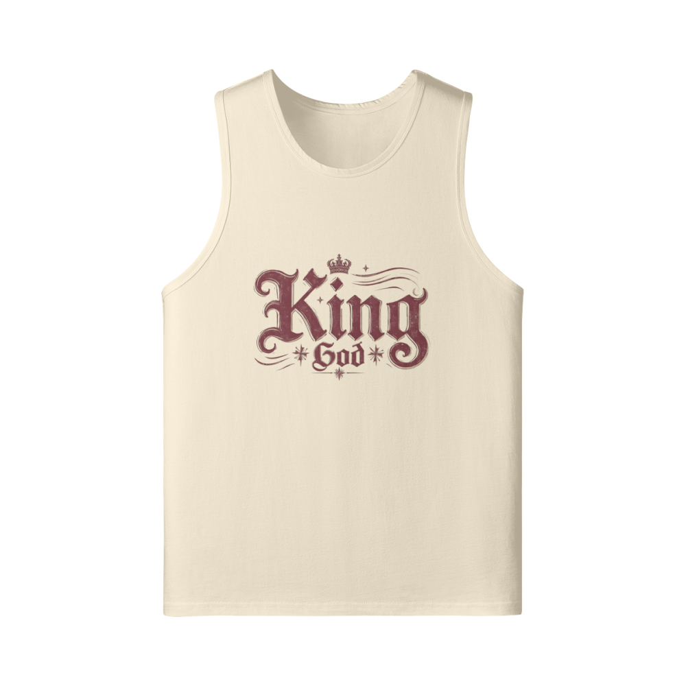 King God Unisex Longline Loose Tank - Image 2