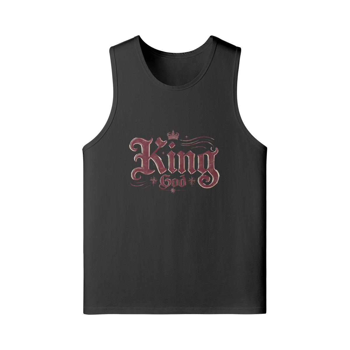 King God Unisex Longline Loose Tank