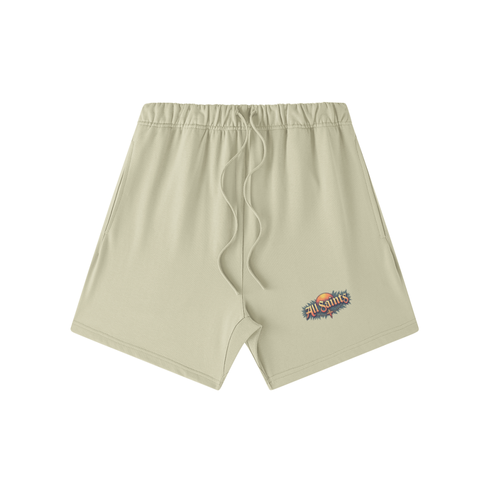 All Saints Unisex Oversized Sweat Shorts - Image 3
