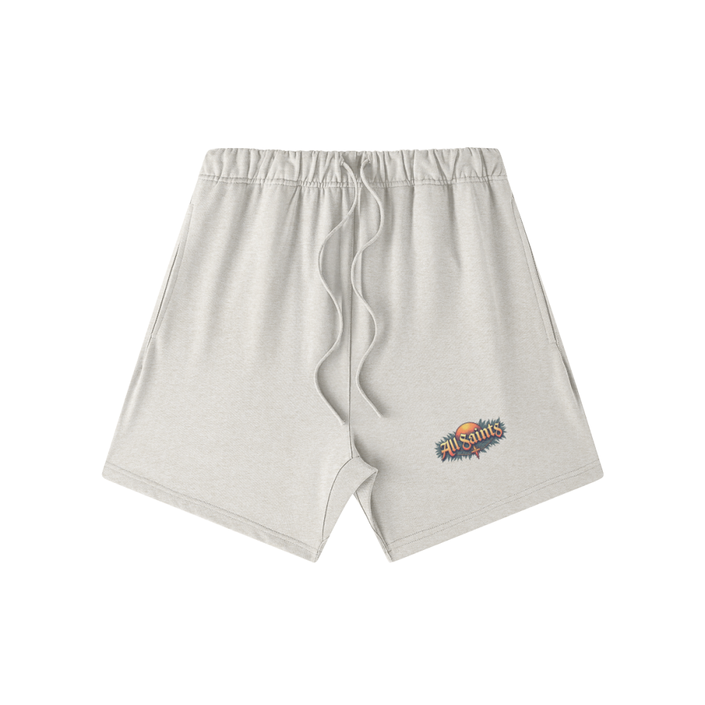 All Saints Unisex Oversized Sweat Shorts - Image 1