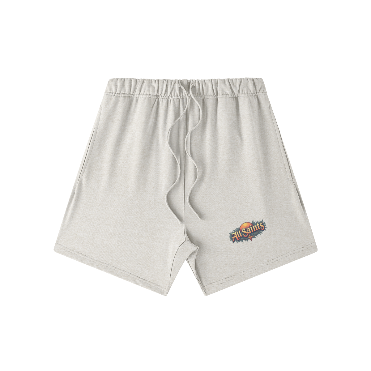 All Saints Unisex Oversized Sweat Shorts