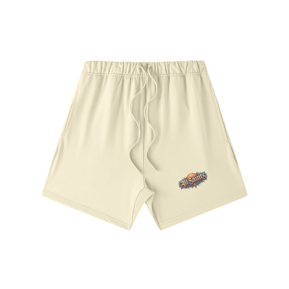 All Saints Unisex Oversized Sweat Shorts - Image 8