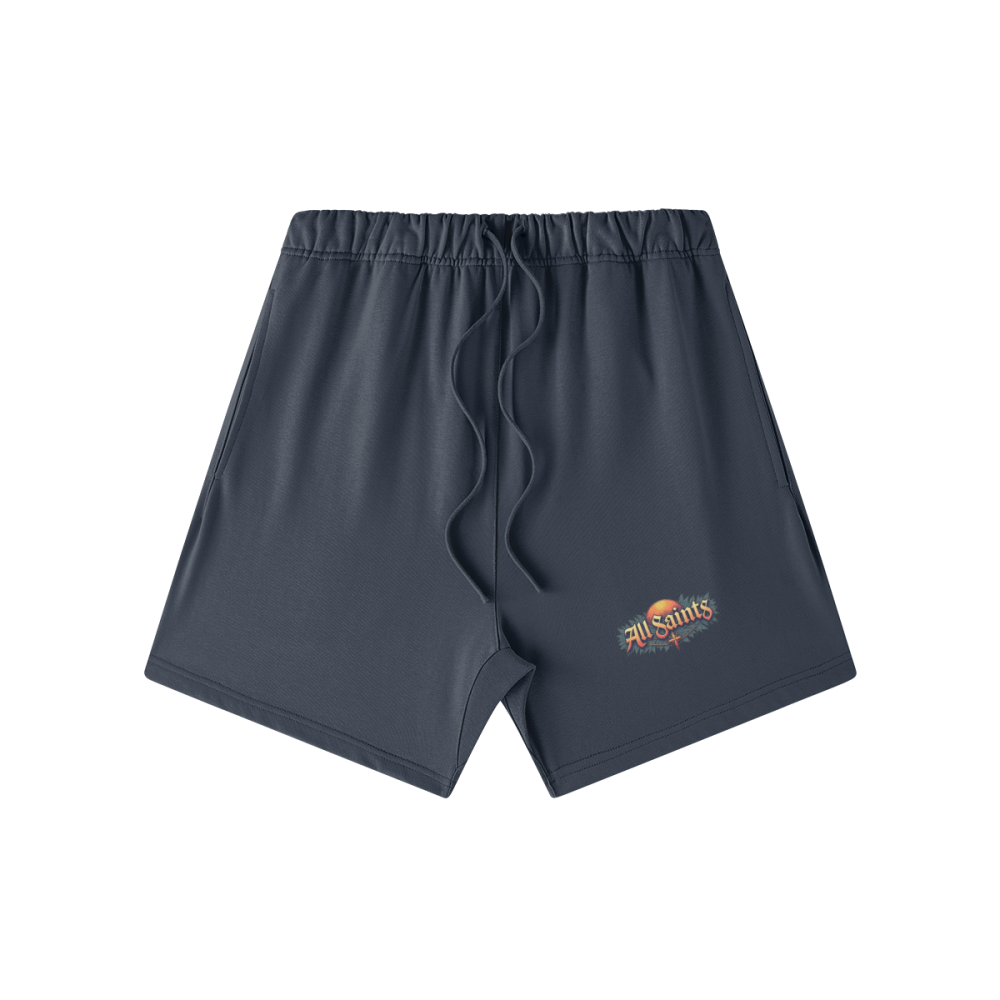 All Saints Unisex Oversized Sweat Shorts - Image 7