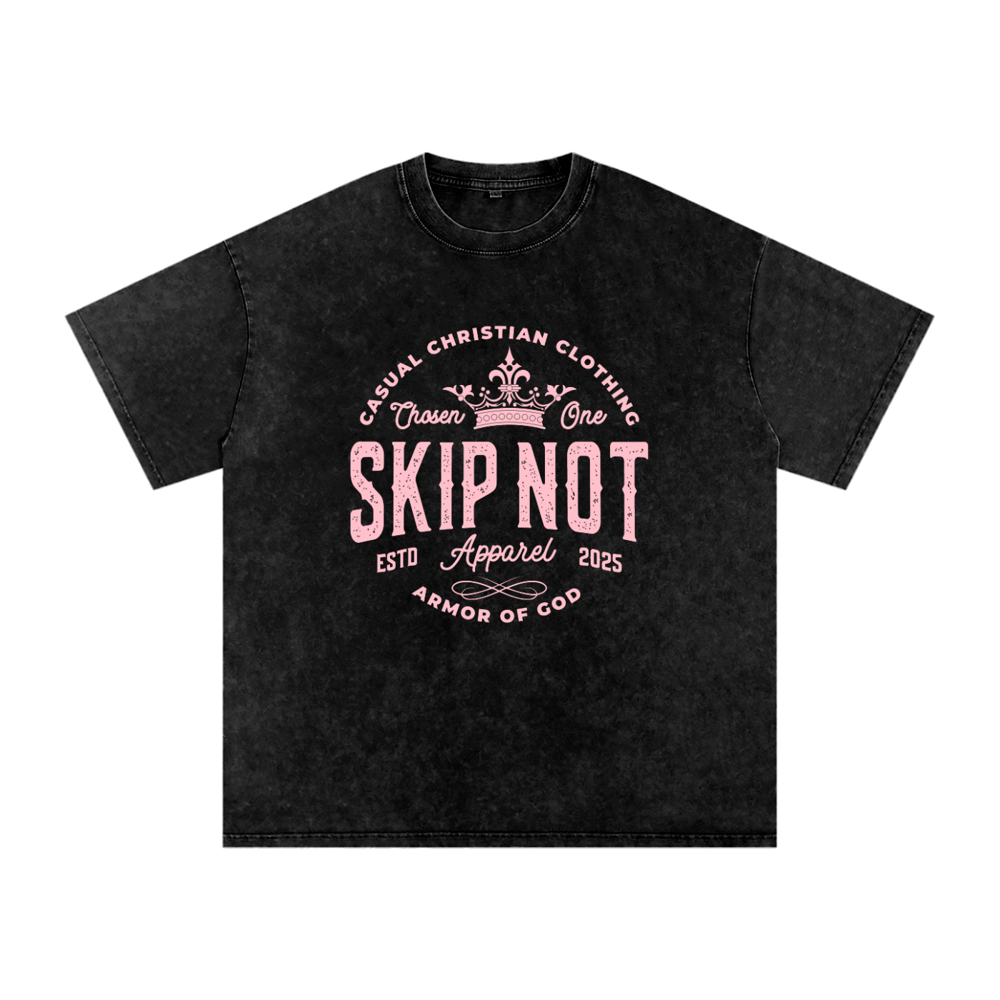 Skip Not Acid Wash Oversize T-Shirt