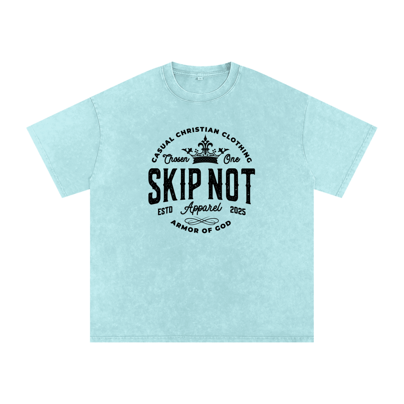 Skip Not Acid Wash Oversize T-Shirt
