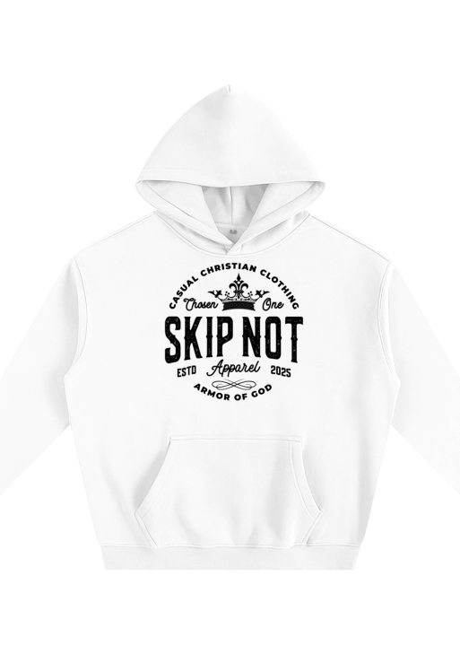 Skip Not Oversize Fleeced Hoodie