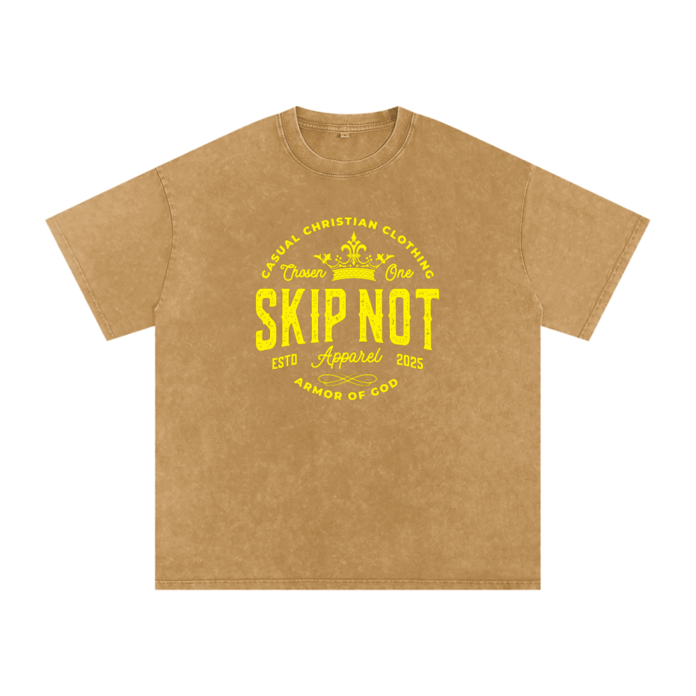 Acid Wash Oversize T-Shirt - 250 GSM - Image 10