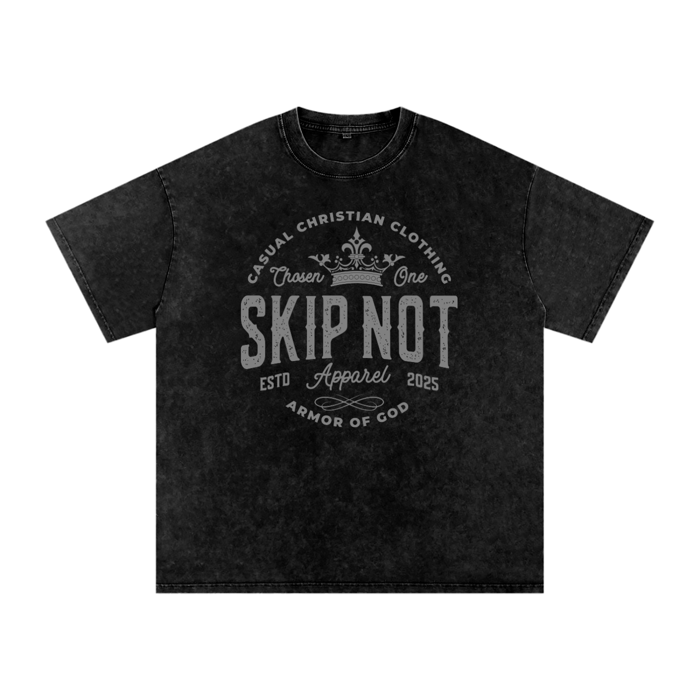 Skip Not Acid Wash Oversize T-Shirt