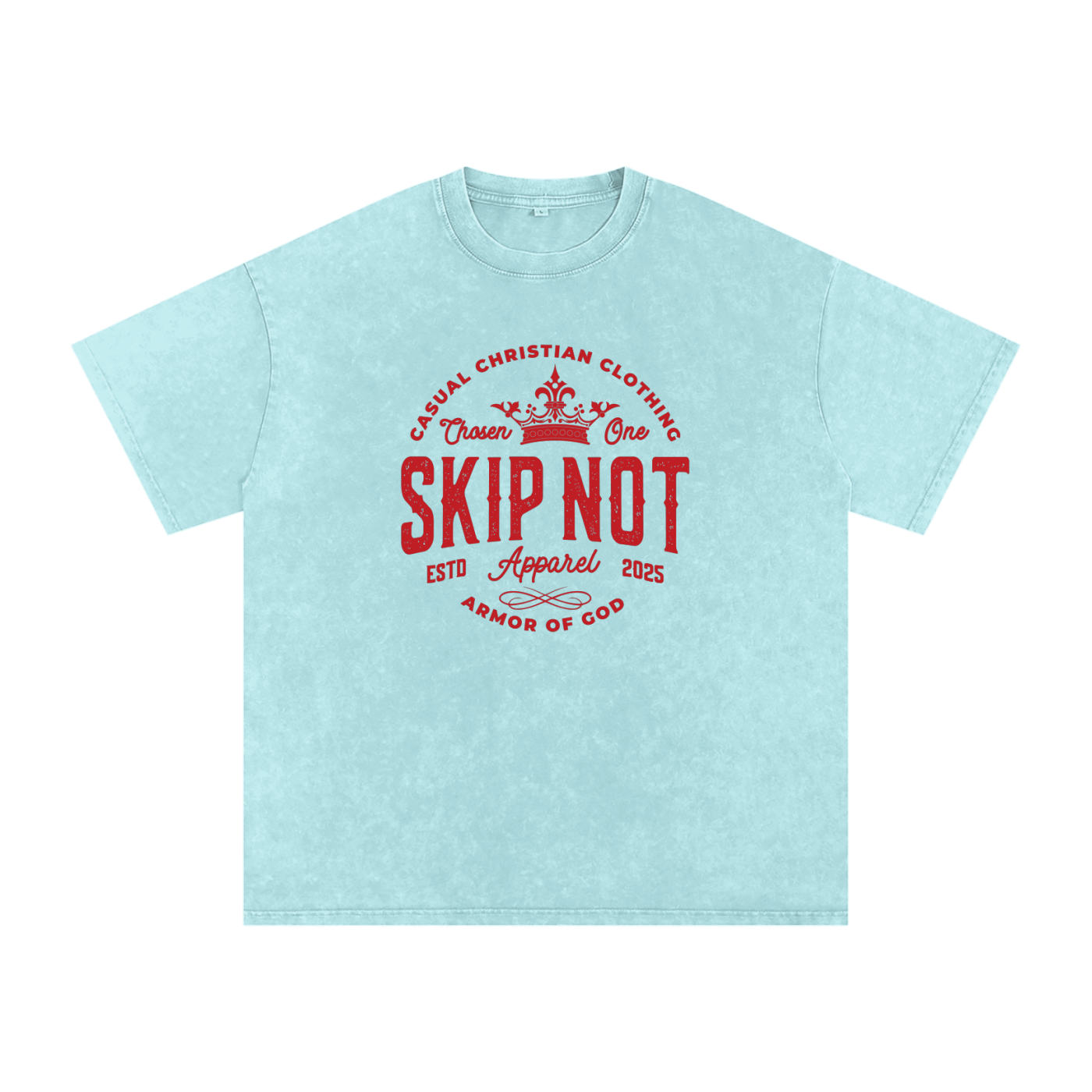 Skip Not Acid Wash Oversize T-Shirt