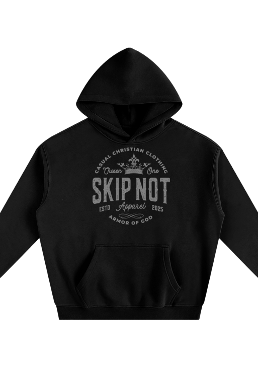 Skip Not Apparel Oversize Fleeced Hoodie