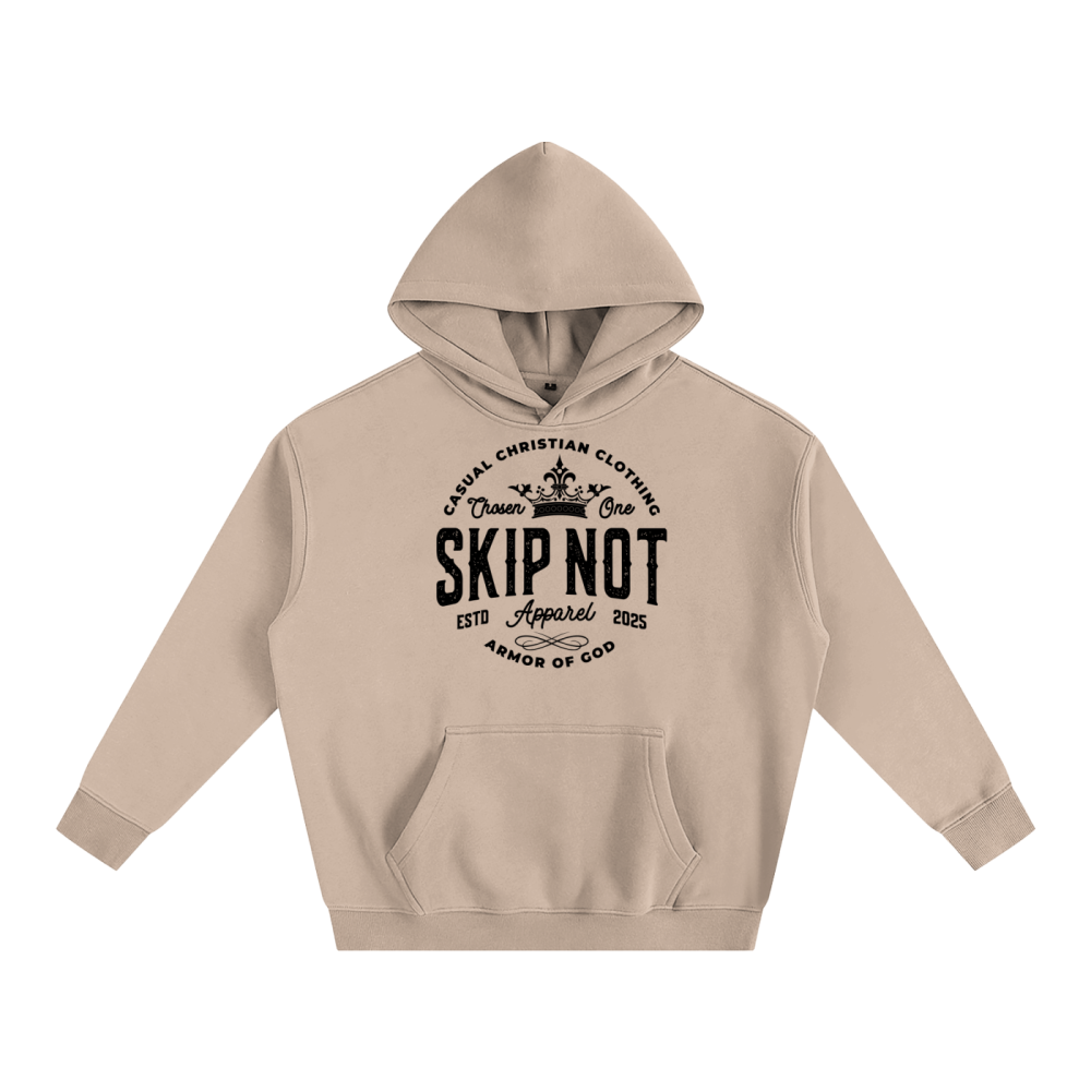 Skip Not Oversize Fleeced Hoodie - Image 6