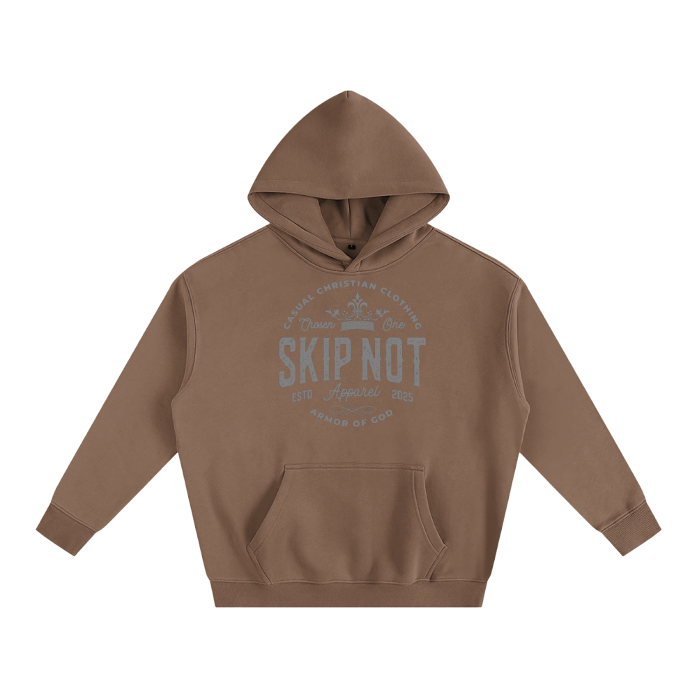 Skip Not Apparel Oversize Fleeced Hoodie - Image 8