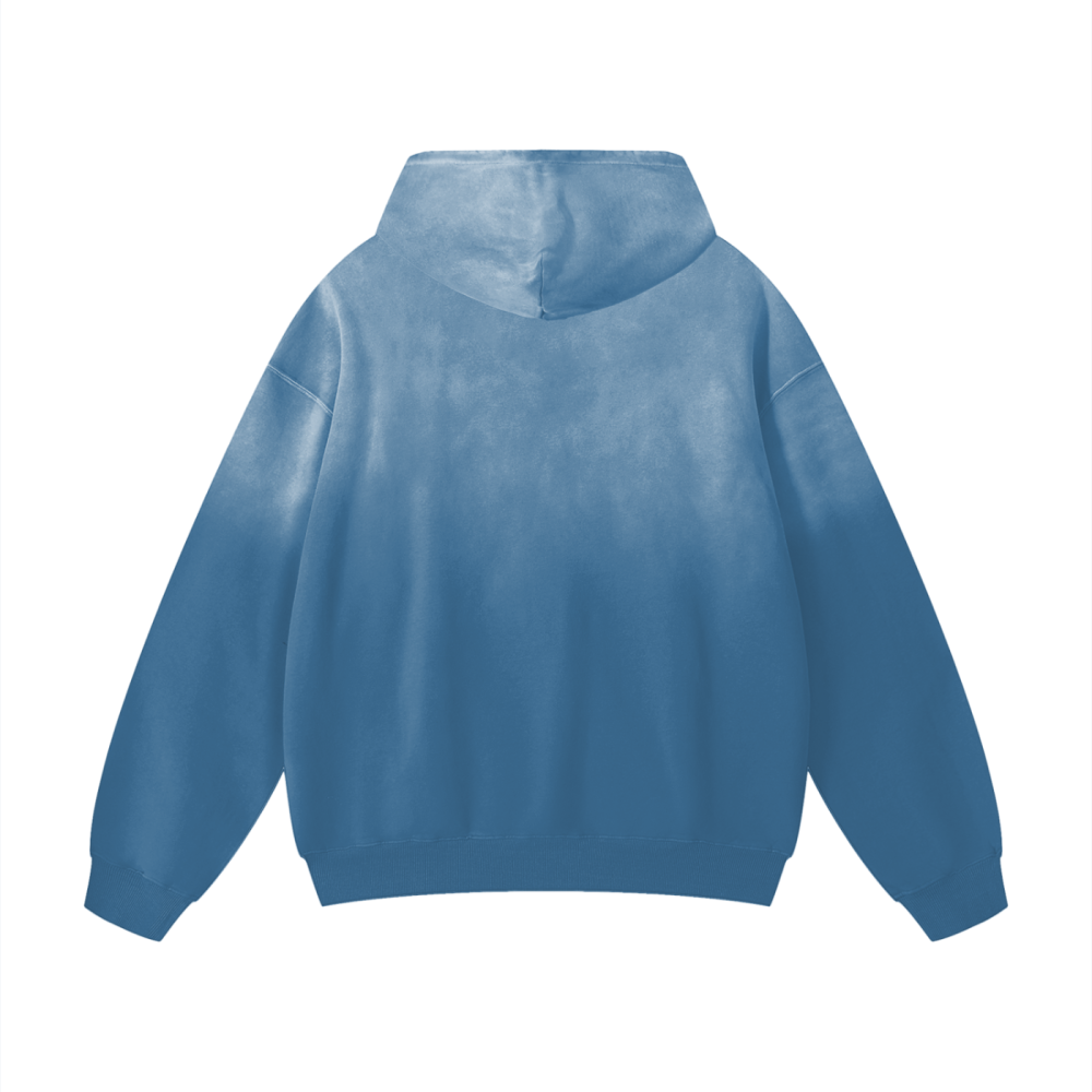 Skip Not Unisex Heavyweight Sunfade Oversized Hoodie - Image 3