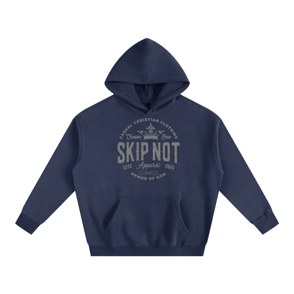 Skip Not Apparel Oversize Fleeced Hoodie - Image 4