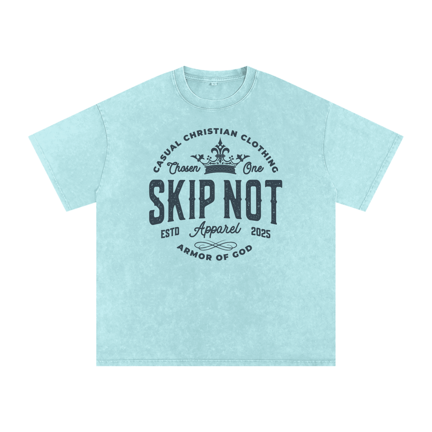 Skip Not Acid Wash Oversize T-Shirt