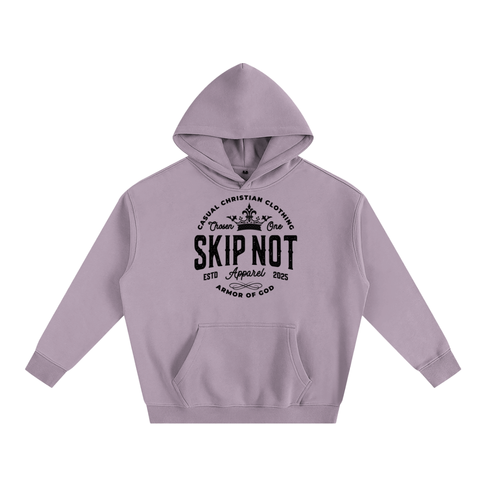 Skip Not Oversize Fleeced Hoodie - Image 8
