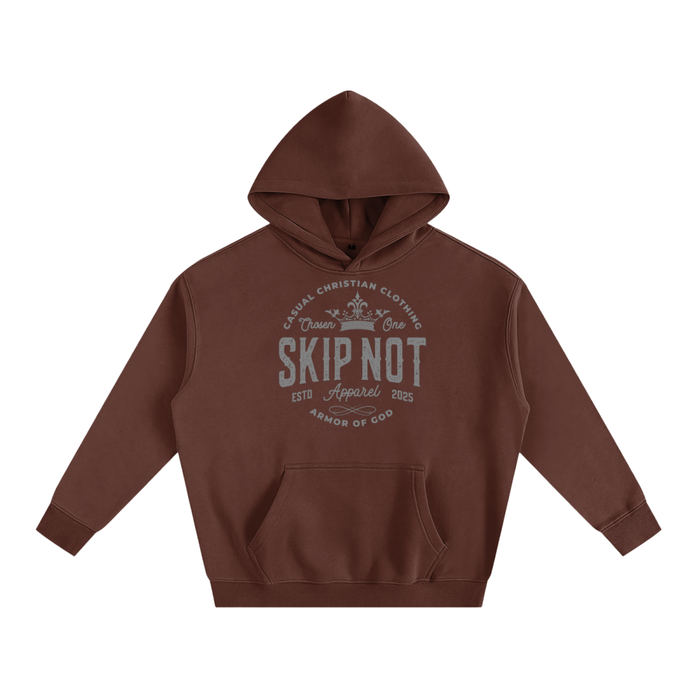 Skip Not Apparel Oversize Fleeced Hoodie - Image 6