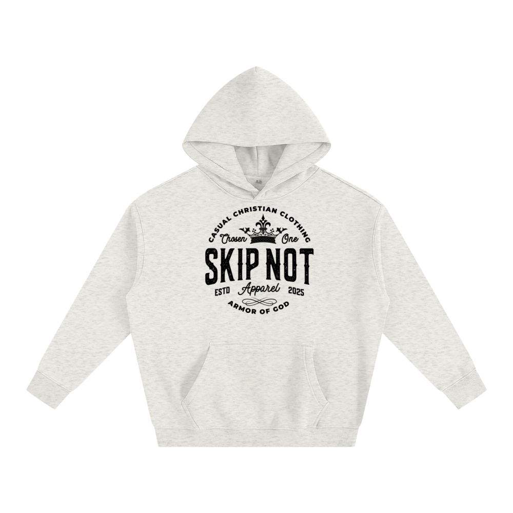 Skip Not Oversize Fleeced Hoodie - Image 2