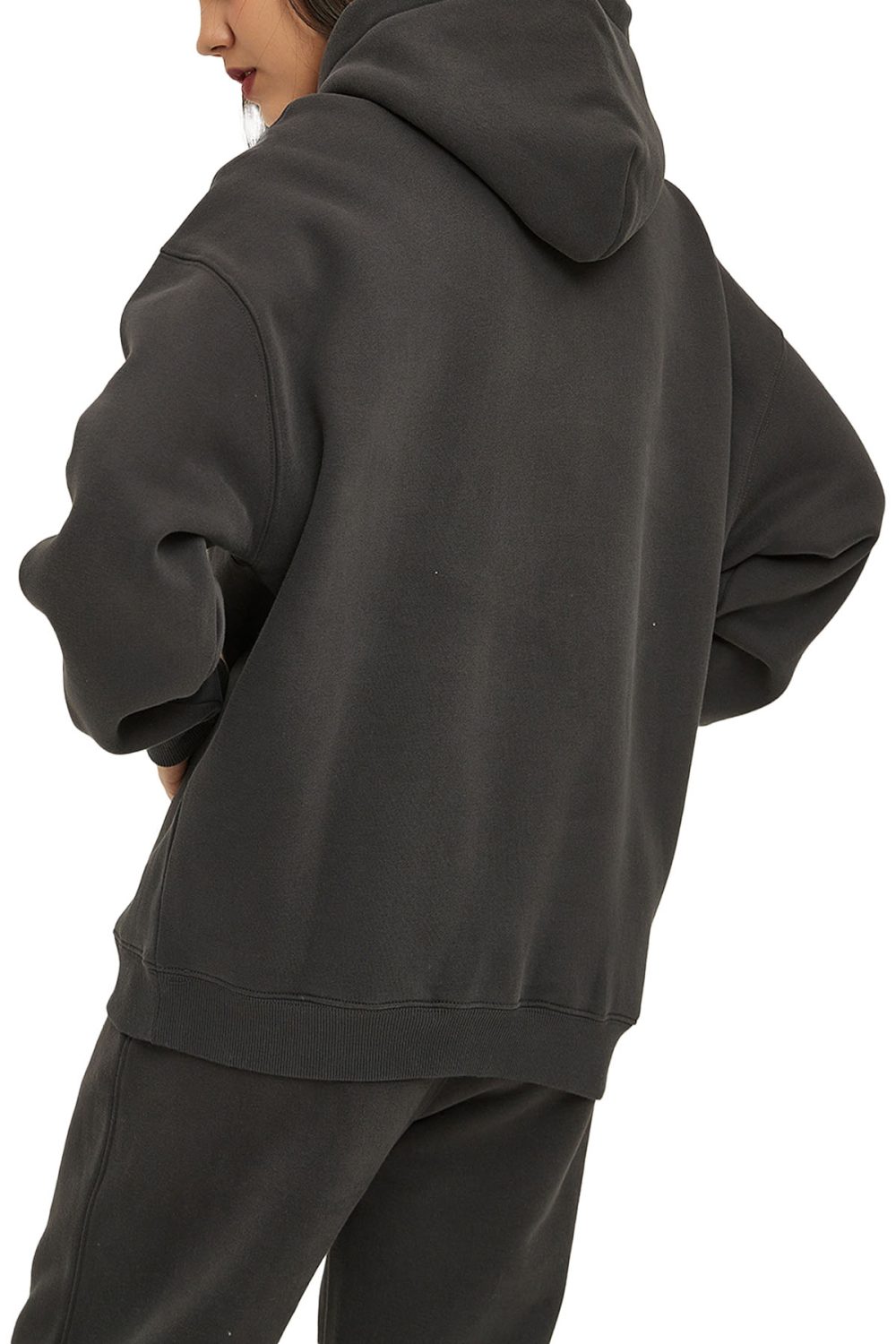 Skip Not Unisex Oversize Fleeced Hoodie - Image 17